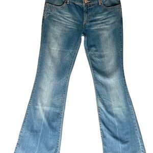 Women's Blue Flare Jeans
